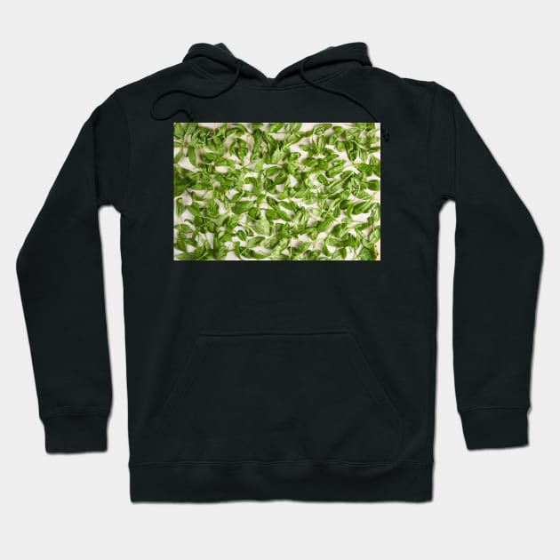 Fresh baby spinach Hoodie by naturalis